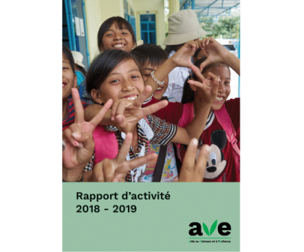 Couverture du rapport d'activité 2018-2019